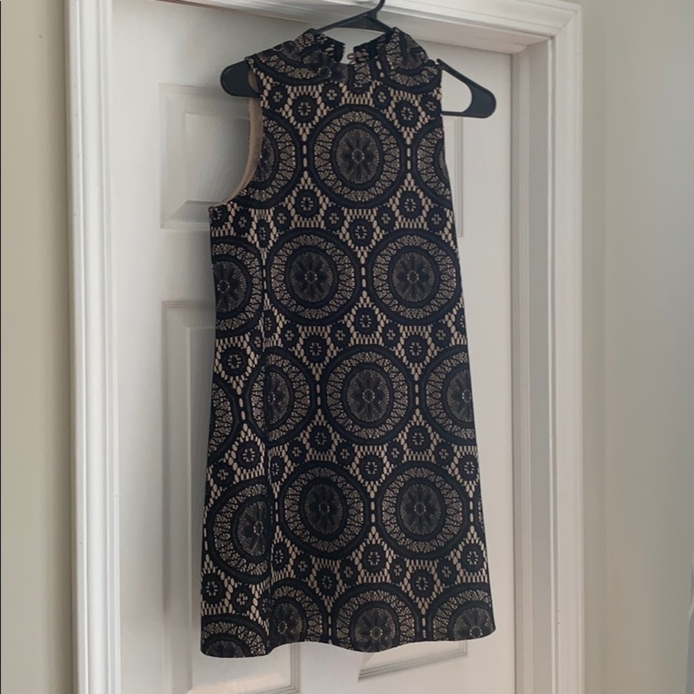 Black and nude dress
